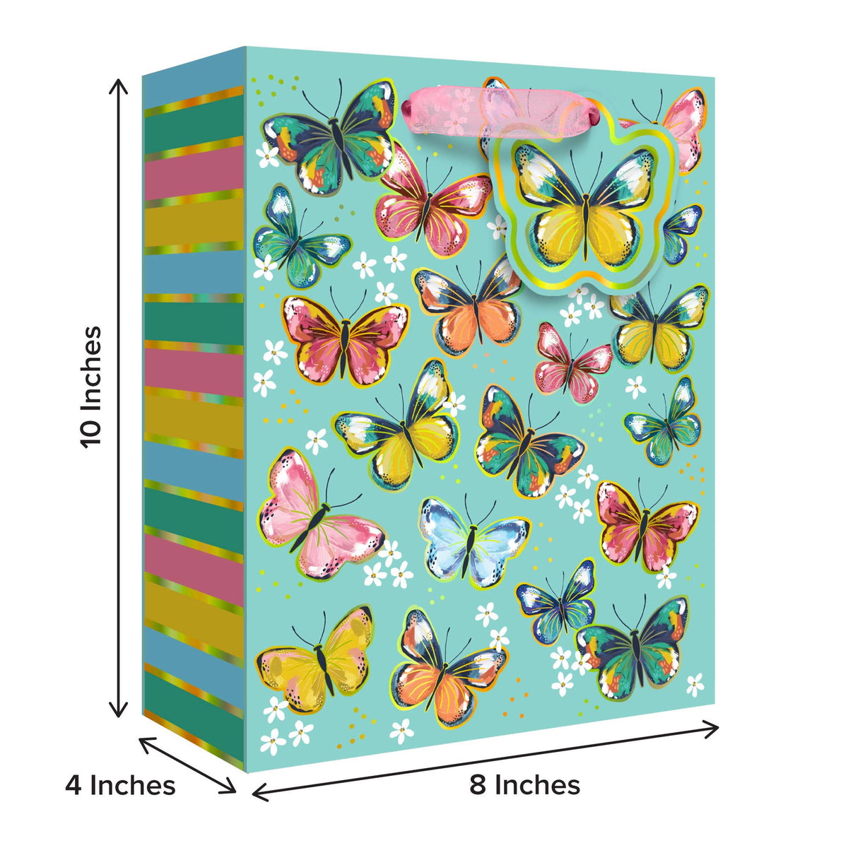Colorful Butterflies – Gift Bags – Medium Tote