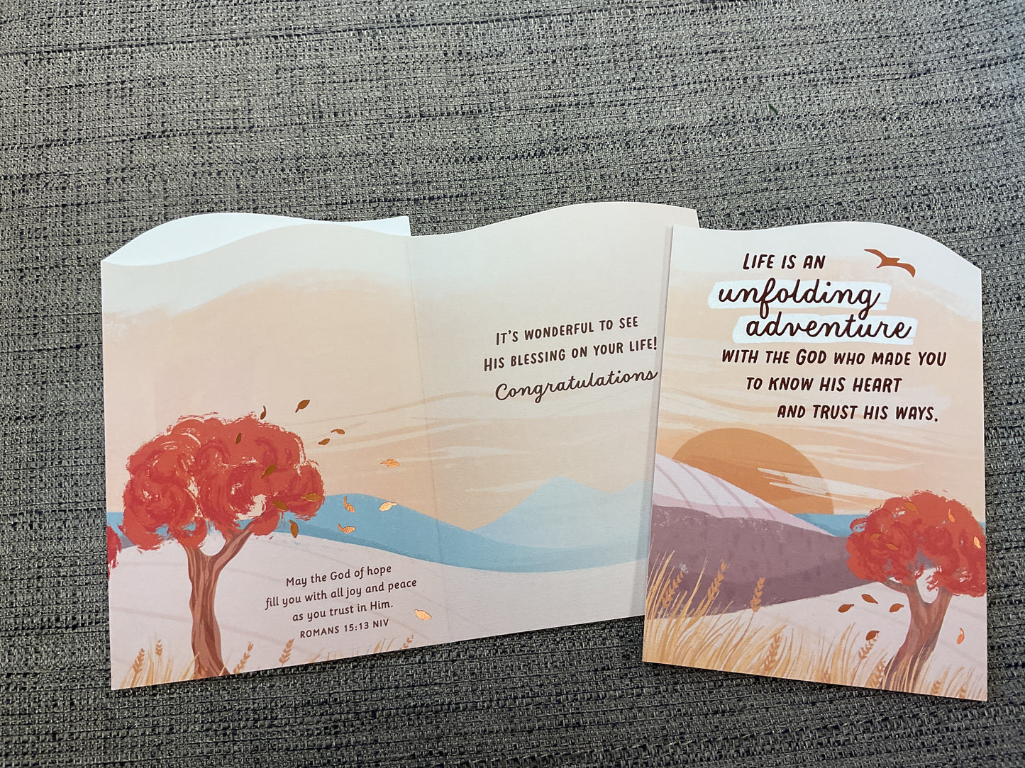 Religious Congratulations Card