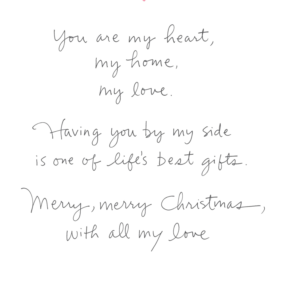 Christmas Card for Wife (Life's Best Gifts)