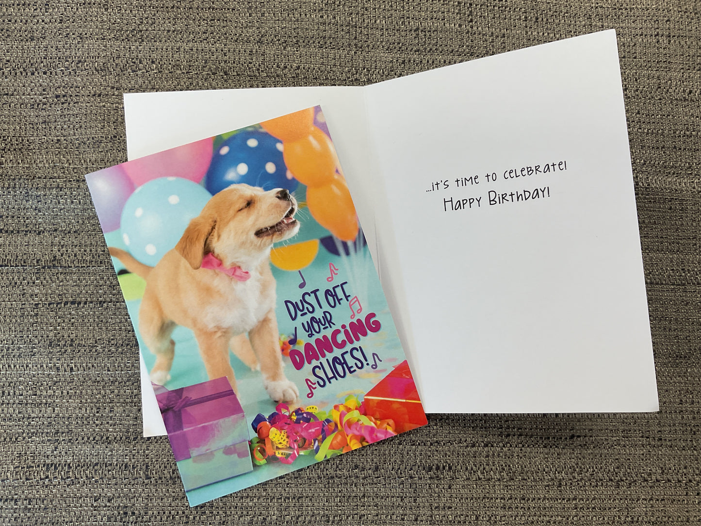 Dancing Shoes Birthday Card