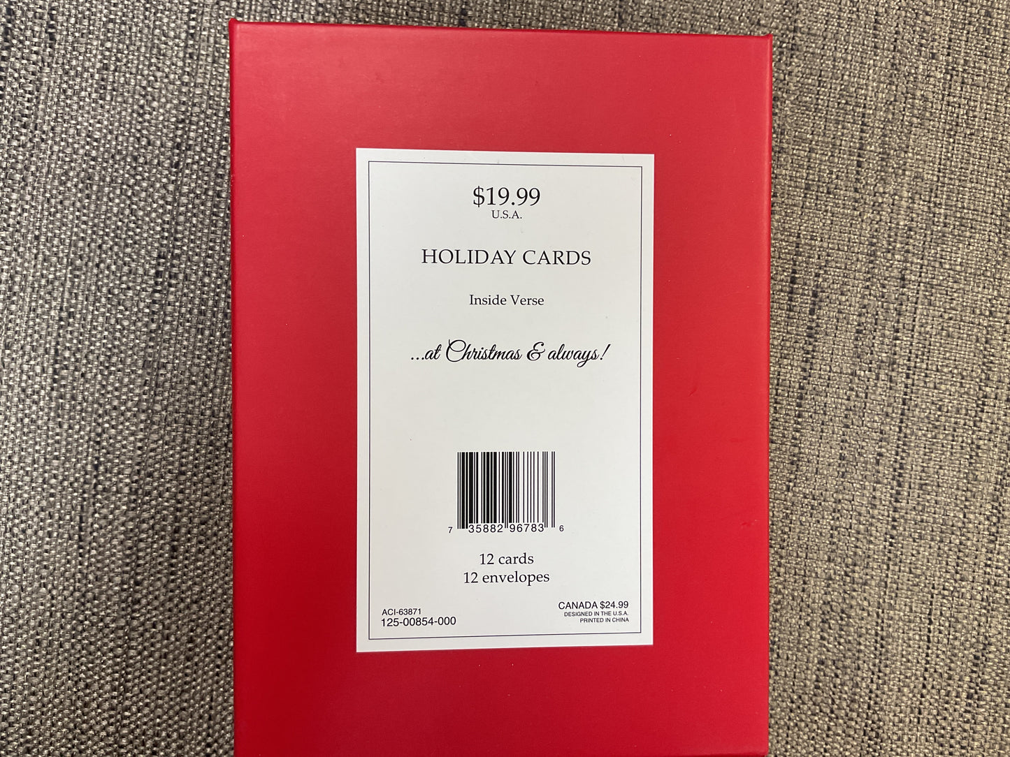 Joyful Boxed Christmas Cards