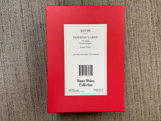 Holly Jolly Wishes Boxed Christmas Cards