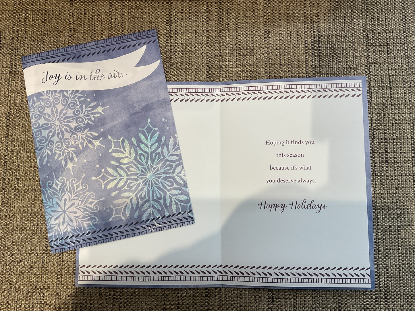 Happy Holidays Christmas Card