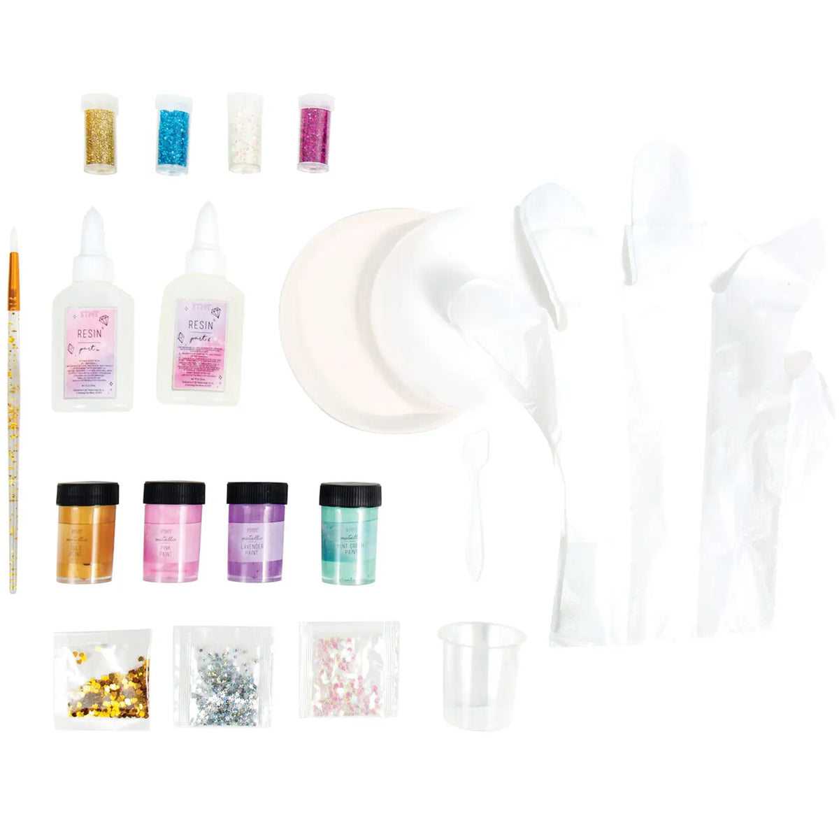 D.I.Y. Create Your Own Resin Jewelry Dish Set