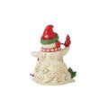 Snowman with Earmuffs Figurine "Hello Friend"