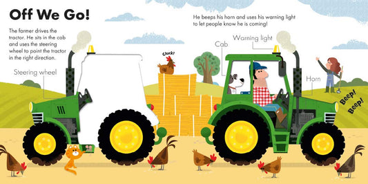 How it Works: Tractor Board Book