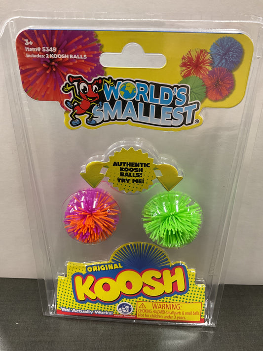 World's Smallest Koosh - 2 Pack