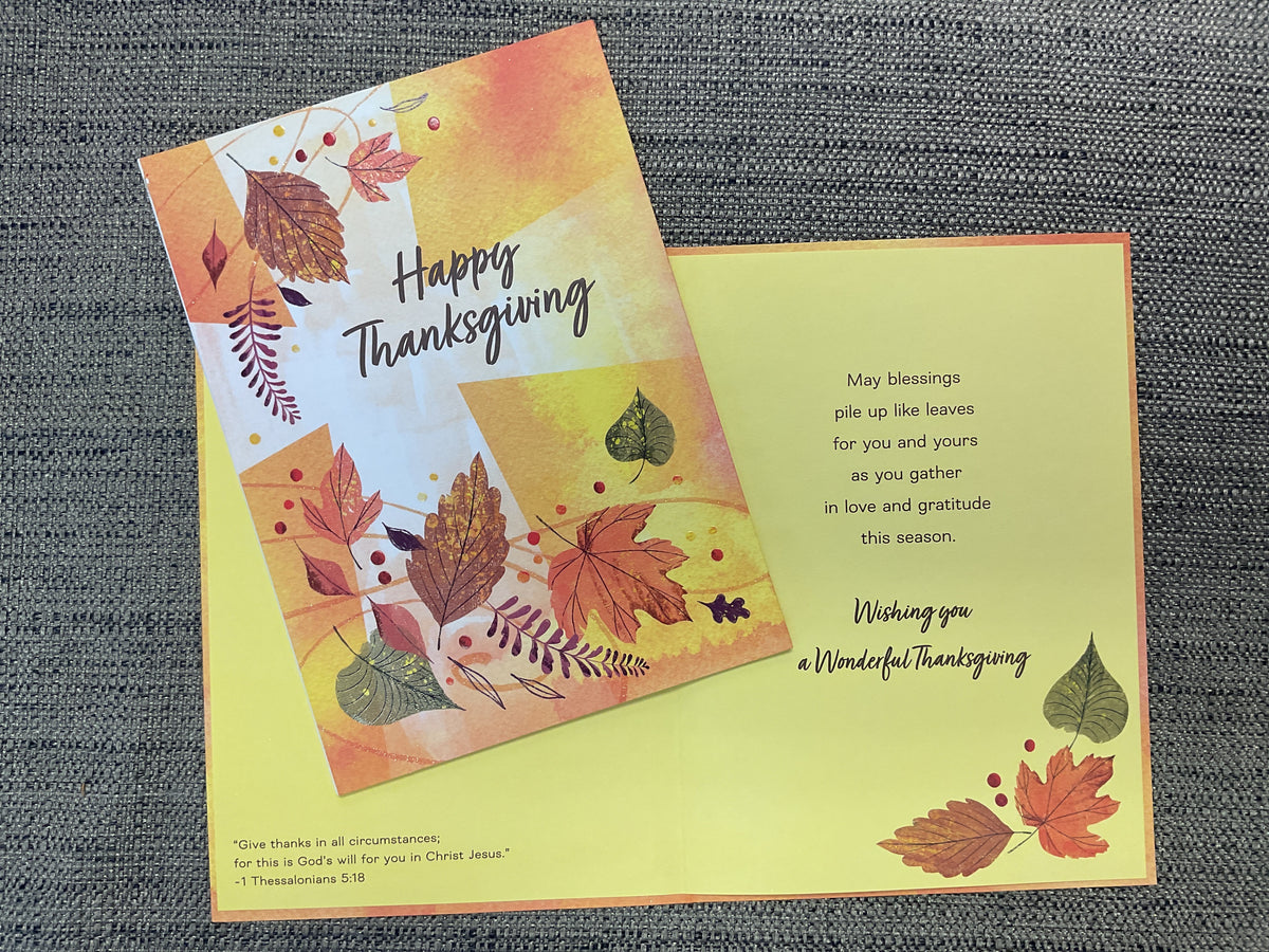 Religious Thanksgiving Card
