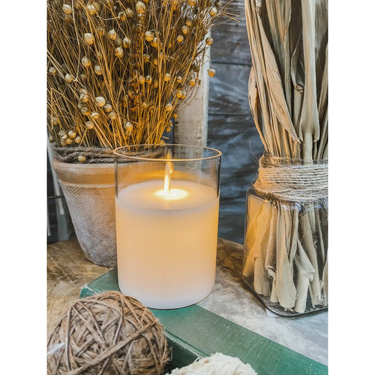 Wax LED Pillar Candle