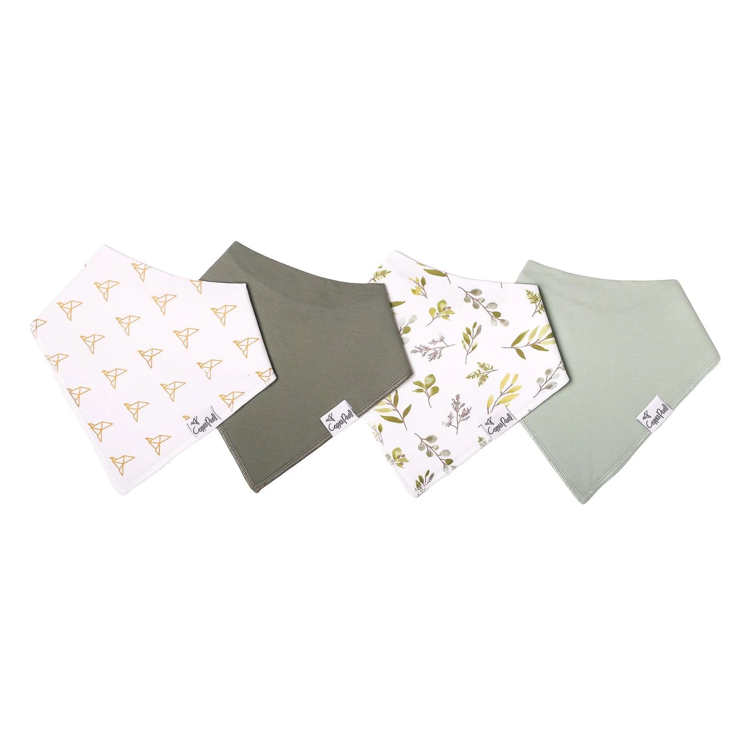 Copper Pearl Bandana Bibs
