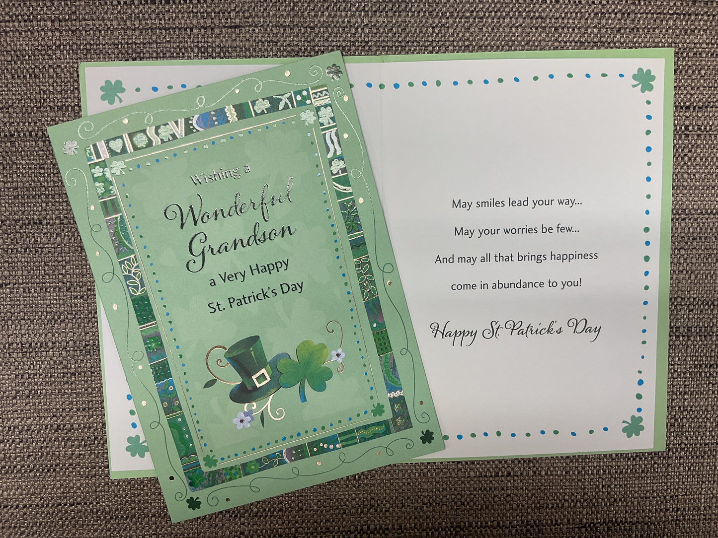 Grandson - St. Patrick’s Day Card