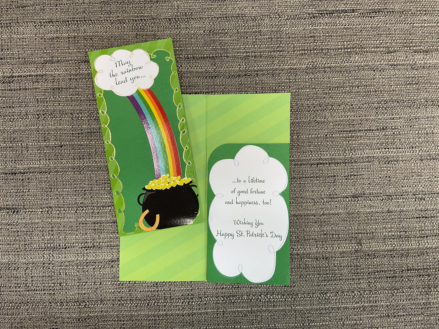 St. Patrick’s Day Money/Gift Card Holder Card