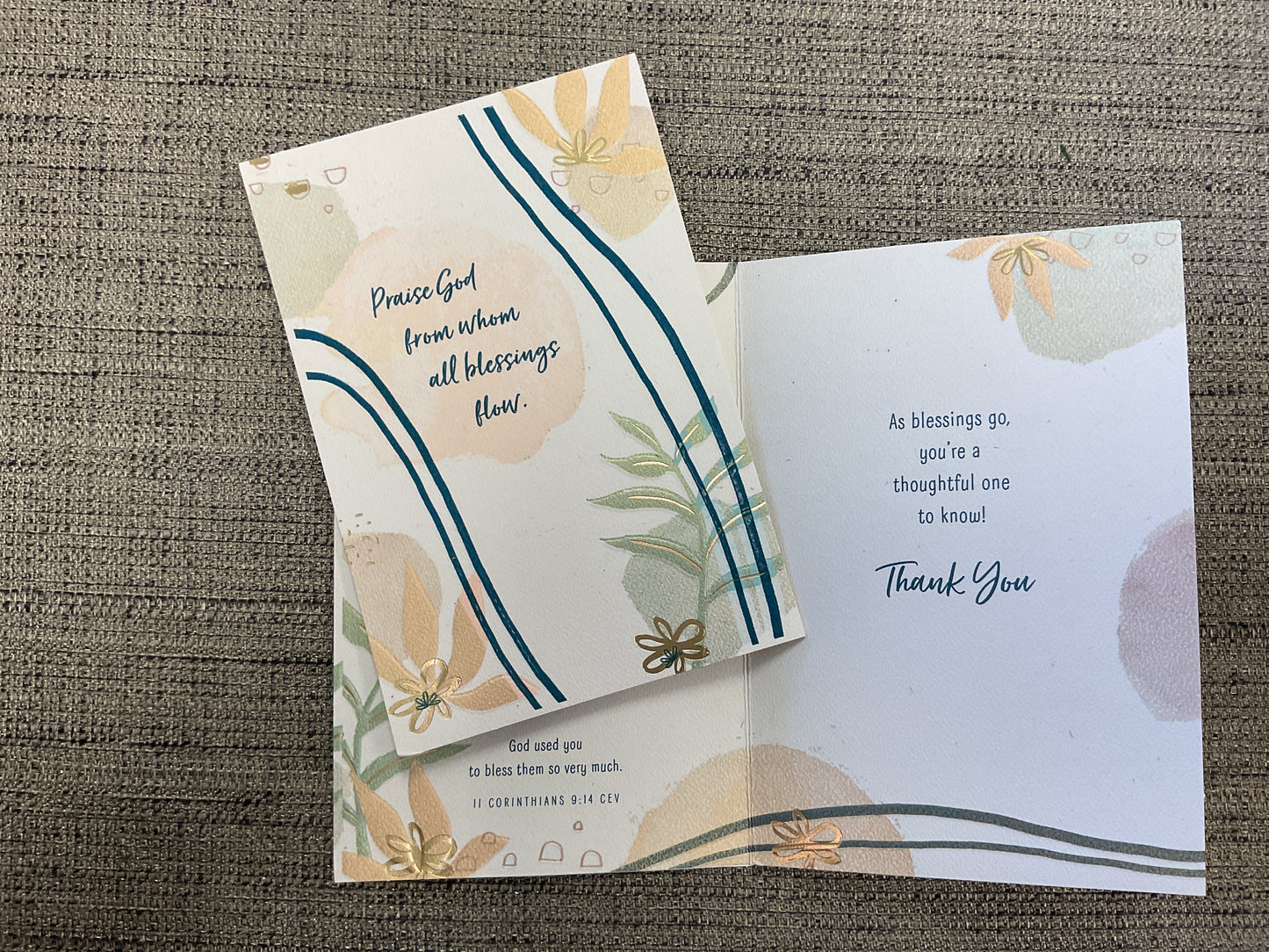 Religious Thank You Card
