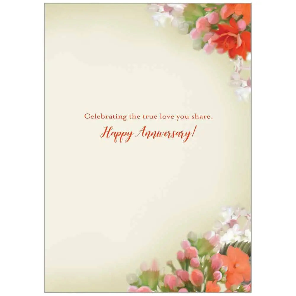 Love Never Fails - Faith Anniversary Card