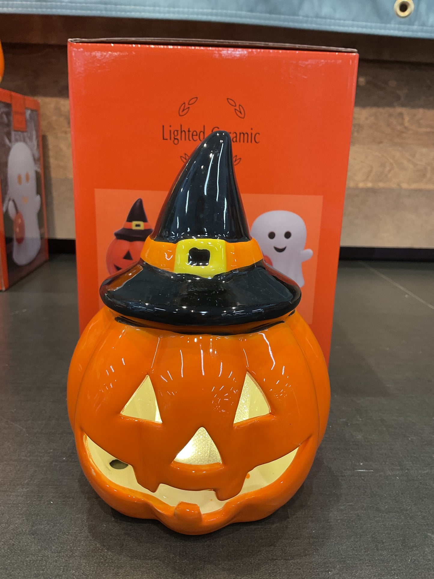 Trick or Treat LED Ceramic Sitters