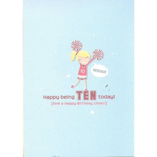 Age 10 Birthday Card