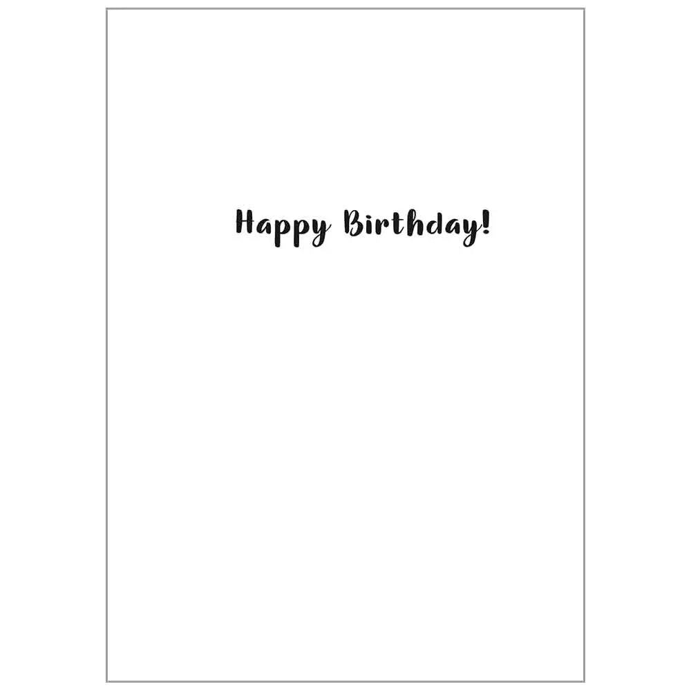 Dog in Knit Hat - Juvenile Birthday Value Card