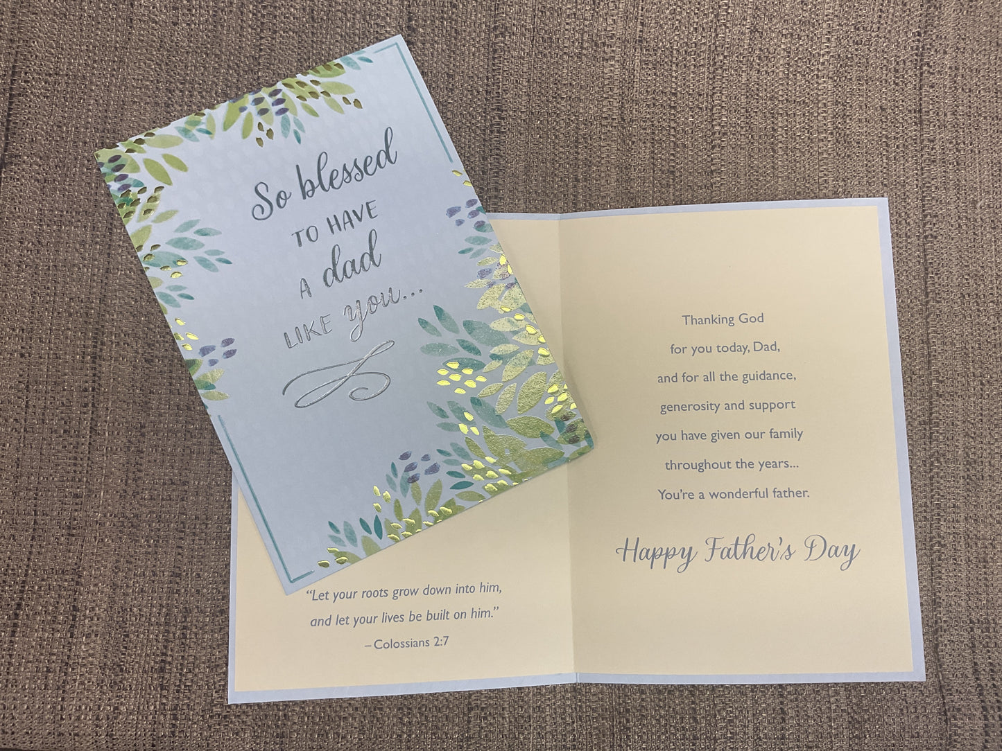 Dad *Religious* - Father’s Day Card