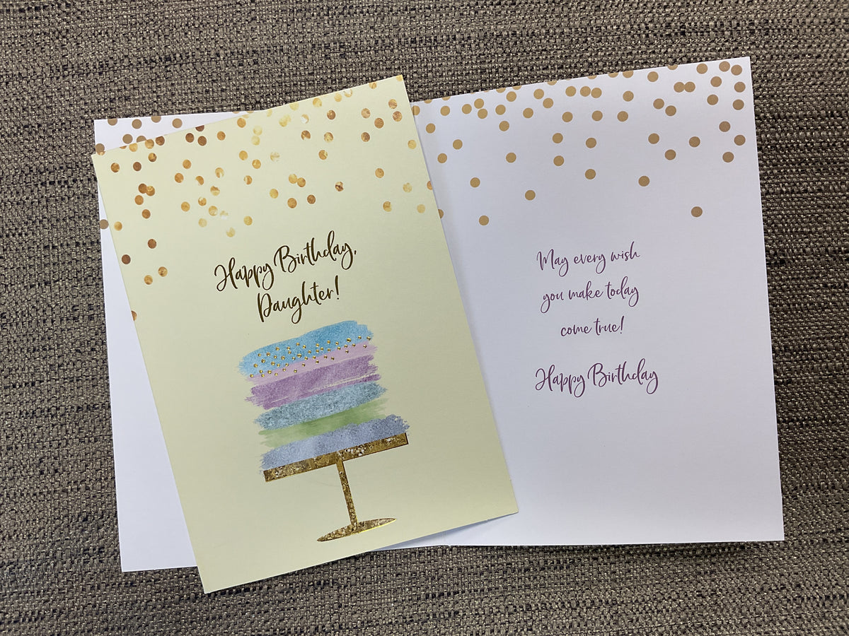 Daughter Birthday Card