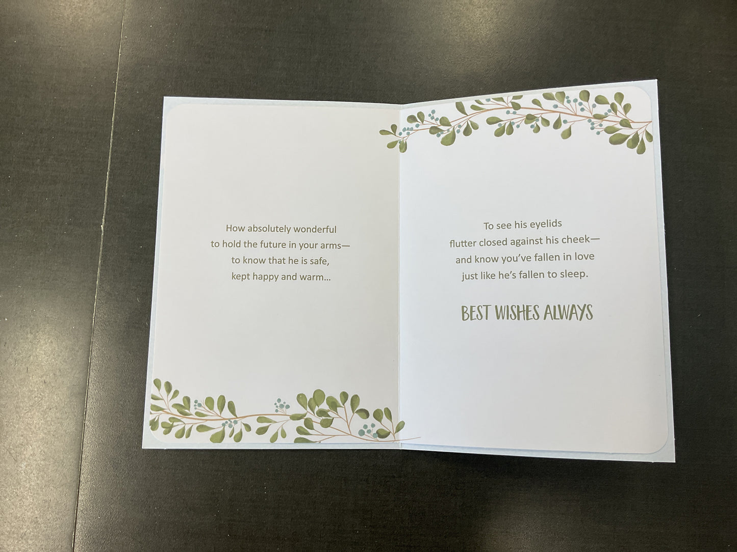 New Great Grandson Card