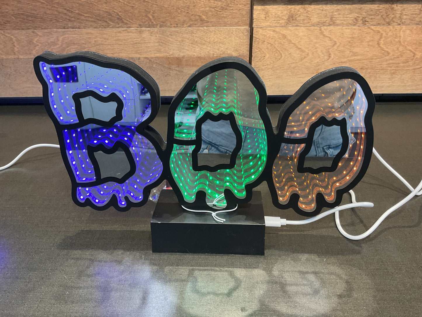 Halloween Character Infinity Mirror Light