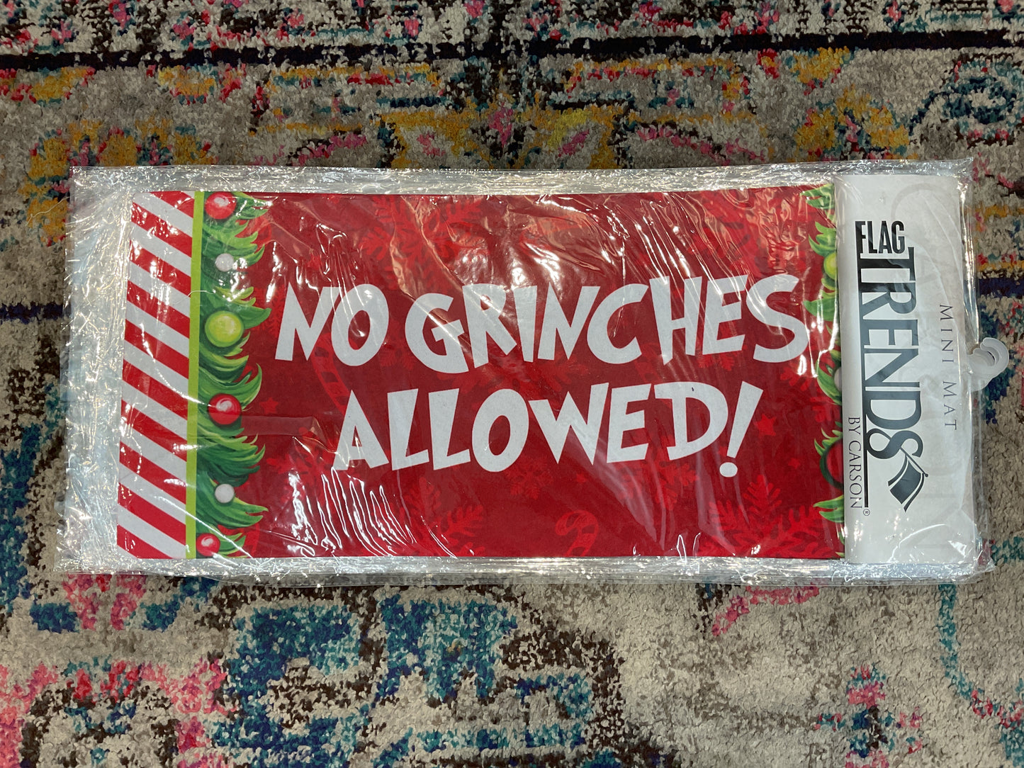 No Grinches Mini Mat Insert