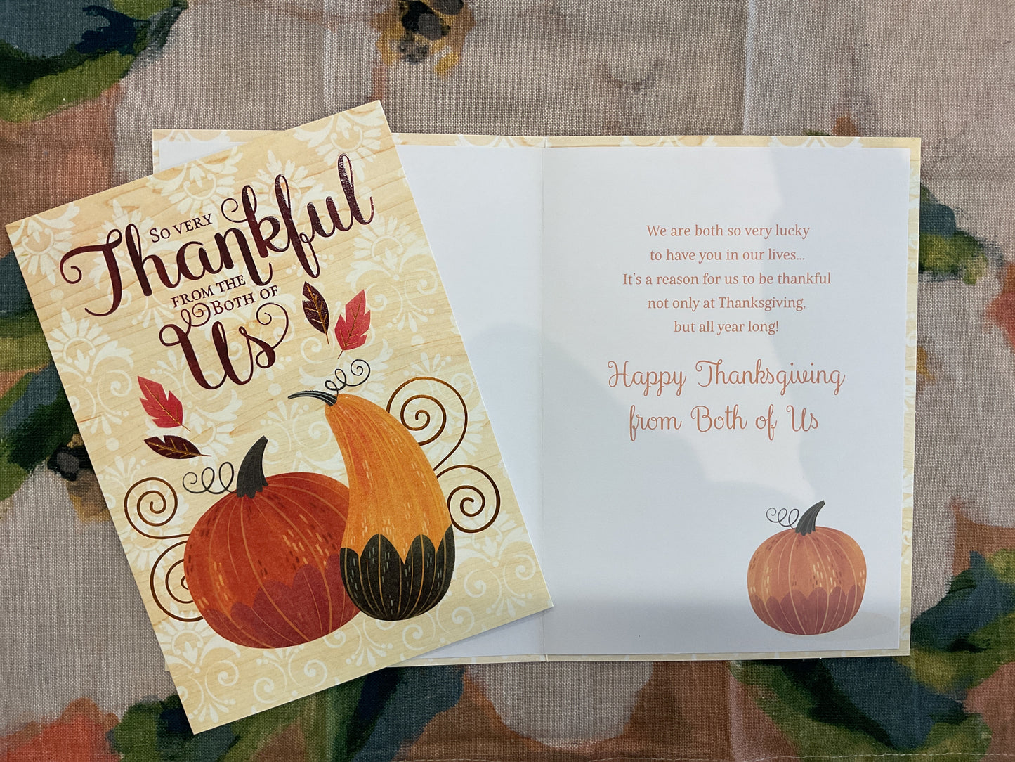 Thanksgiving From Both