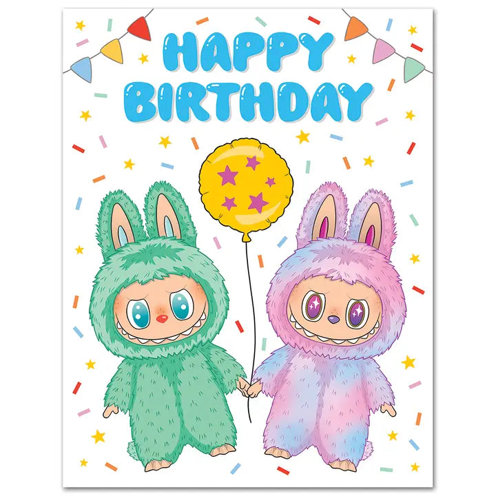 Labubu Happy Birthday! Card