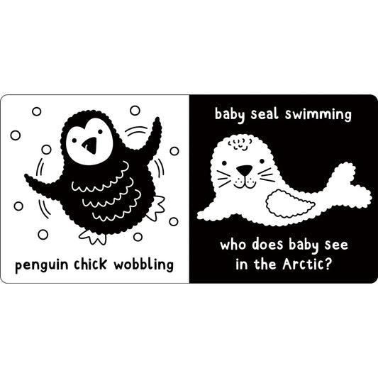 What Does Baby See? - Baby Animals - A High Contrast Board Book