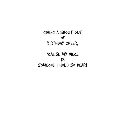 Niece Birthday Card