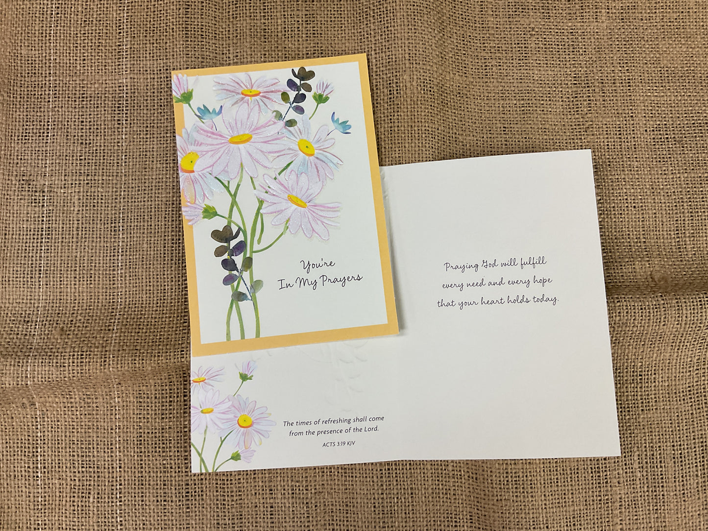 Religious Praying for You Card