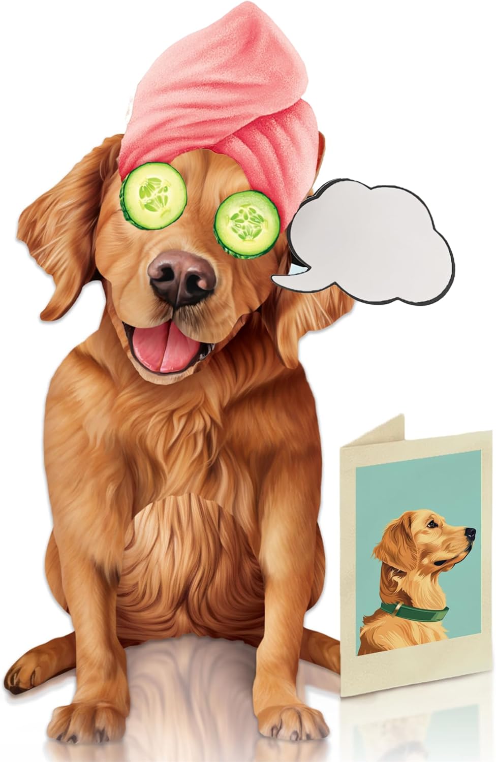 Golden Retriever Pop-Up Pup