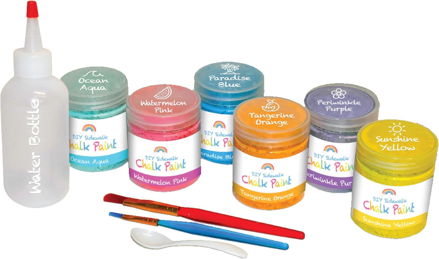 DIY Sidewalk Chalk Paint Set
