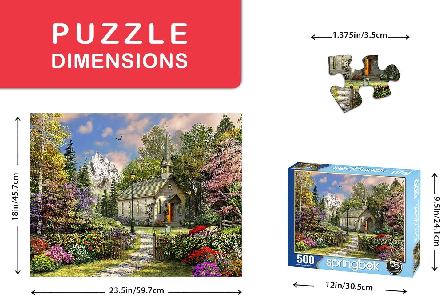 Mountain View Chapel
500 Piece Jigsaw Puzzle