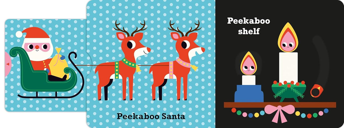 Peekaboo Santa - Interactive Board Book