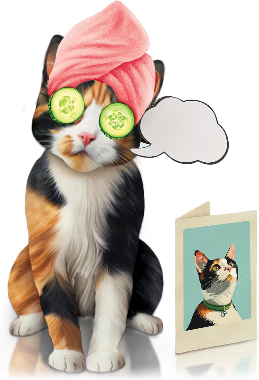 Calico Pop-Up Cat
