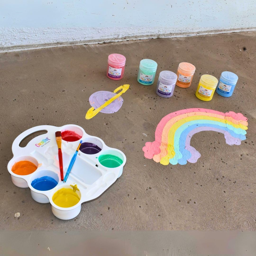 DIY Sidewalk Chalk Paint Set