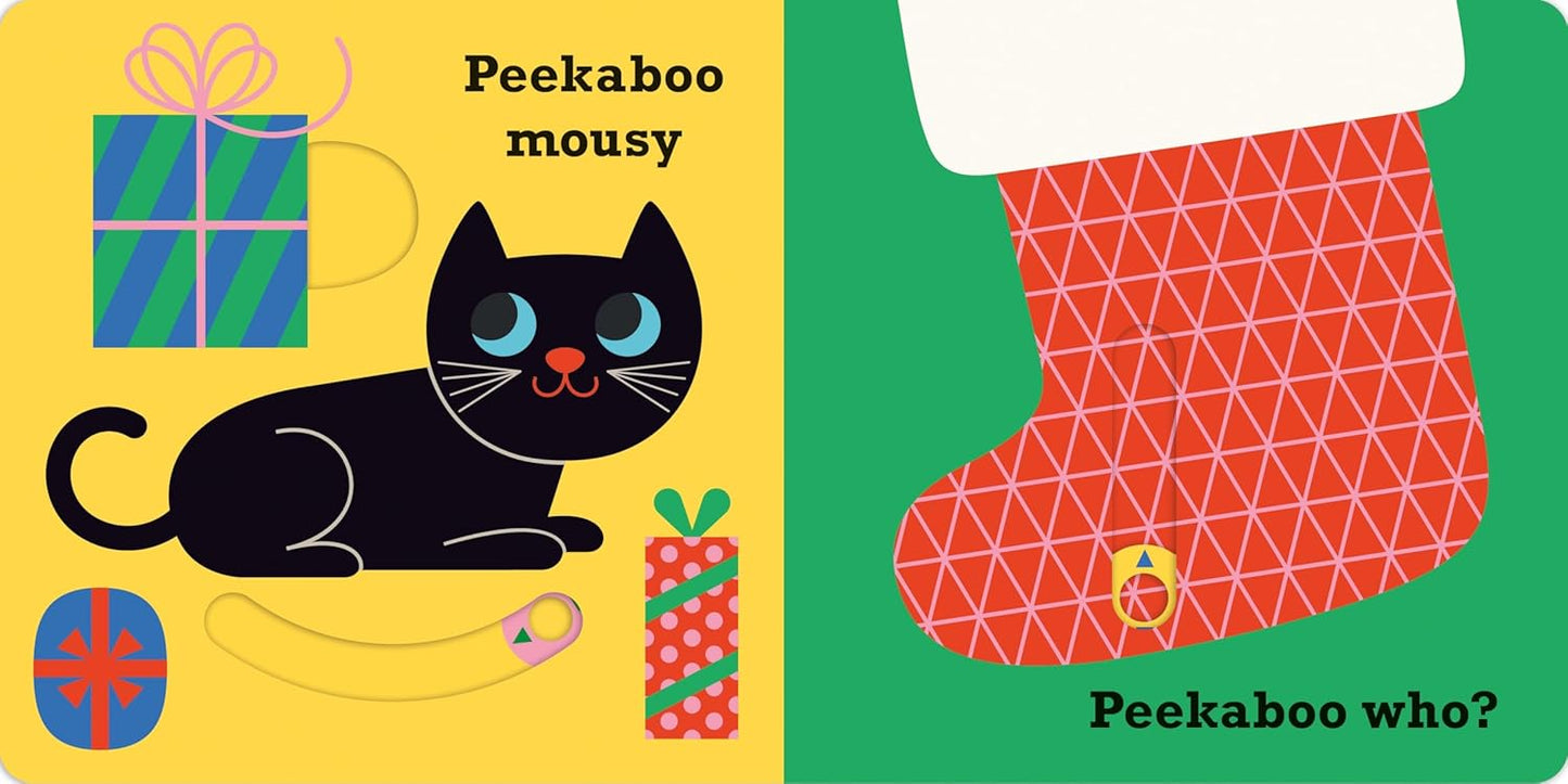 Peekaboo Santa - Interactive Board Book