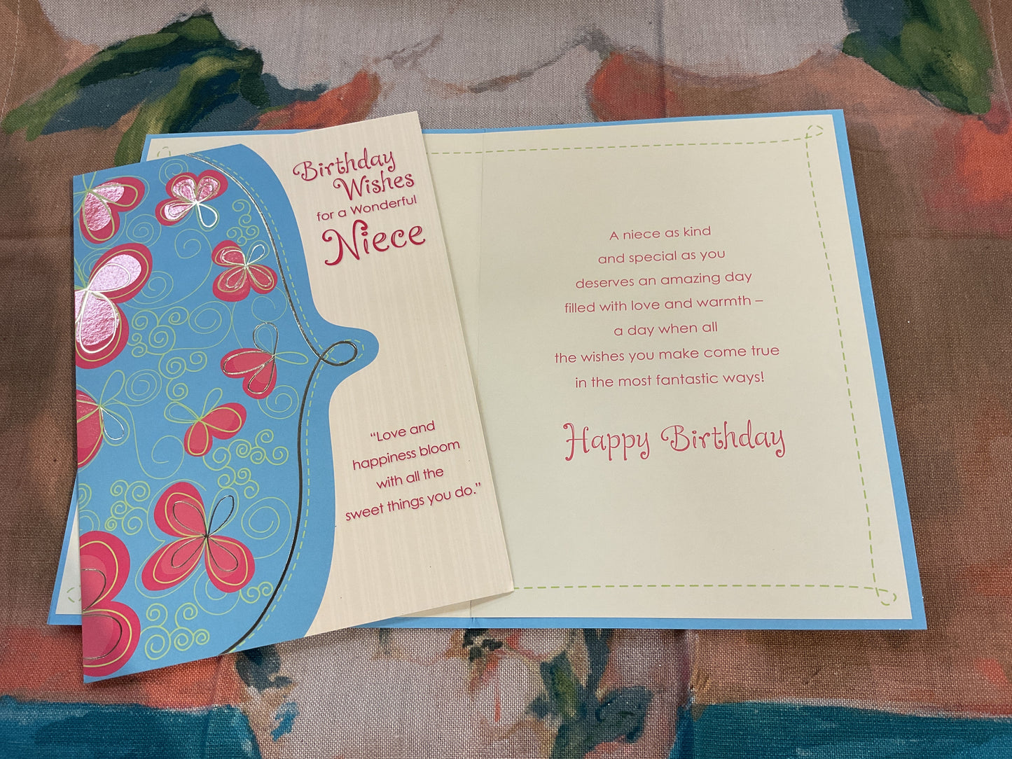 Niece Birthday Card