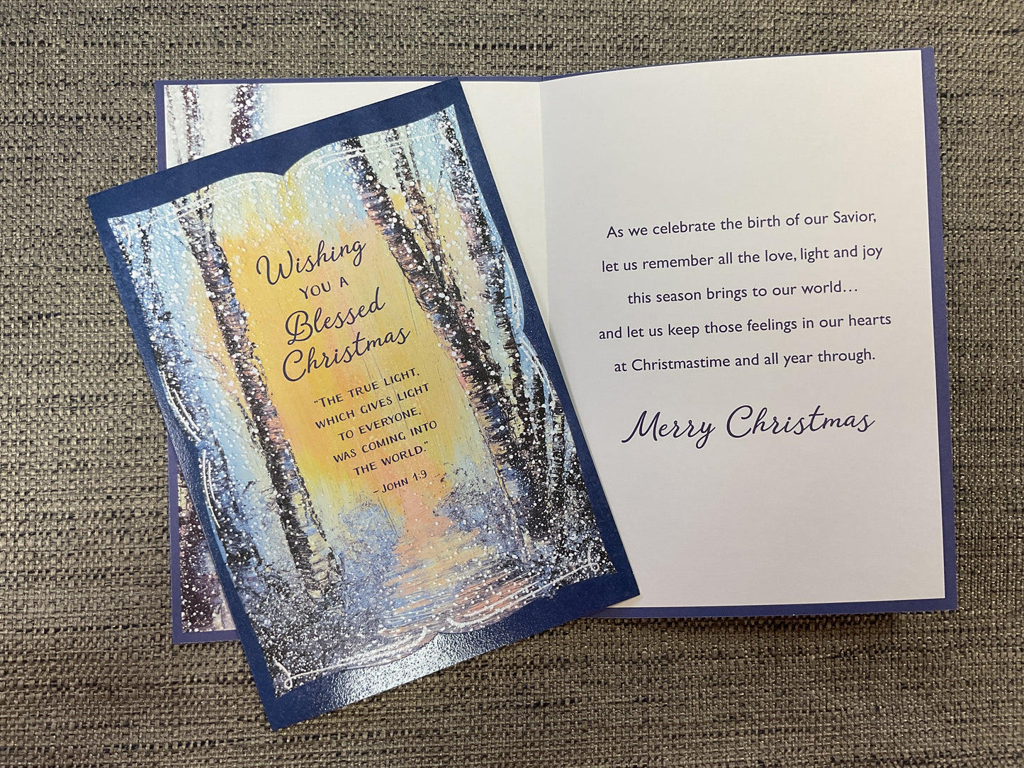 Religious Christmas Card