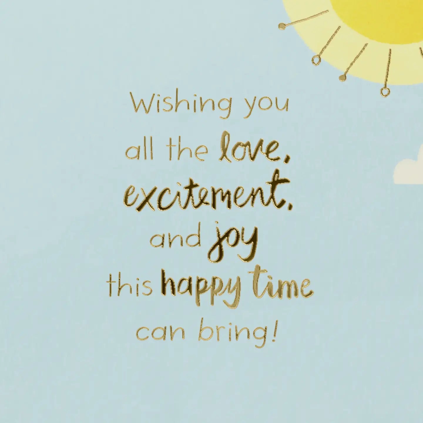 Baby Girl Congrats Card