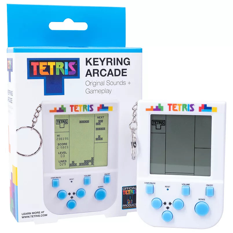 Tetris Keyring Arcade Game