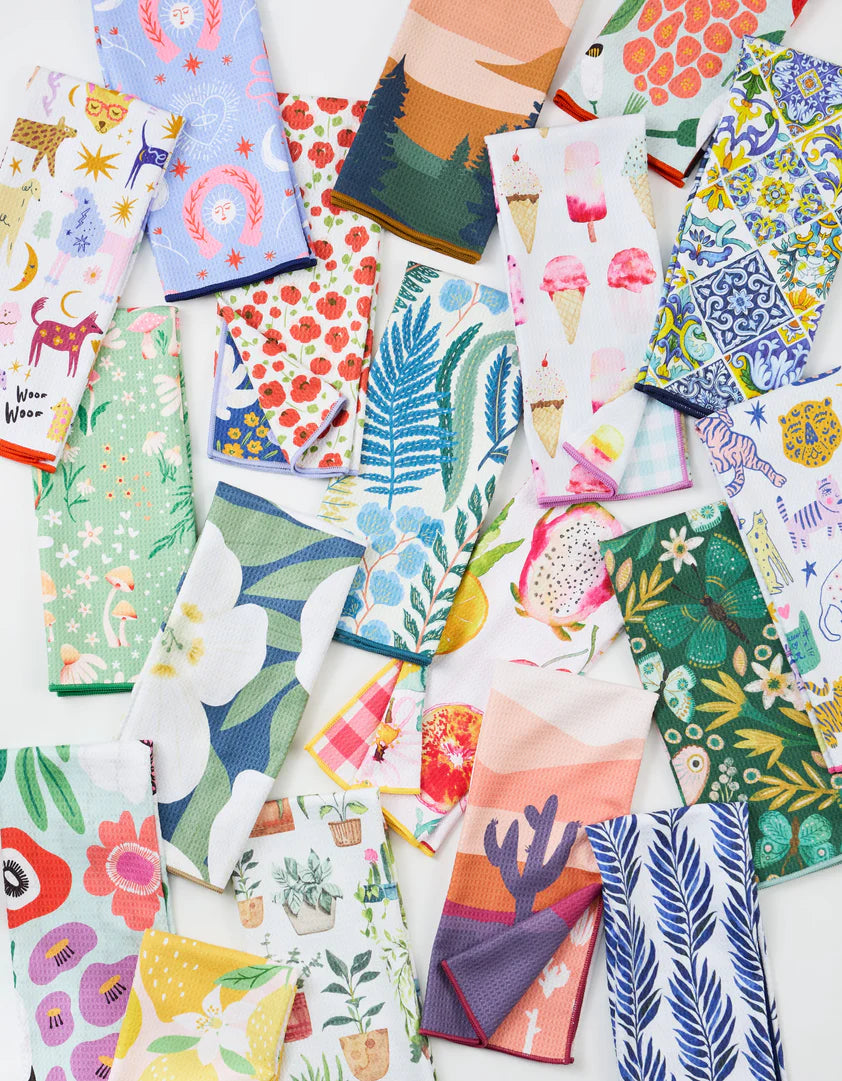 Printed Microfiber Dishtowel