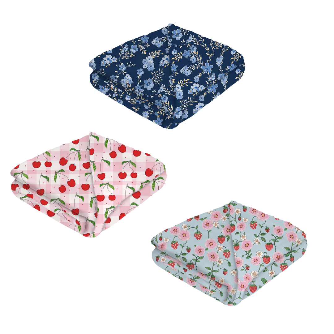 Single Layer Blanket - Spring Blooms
