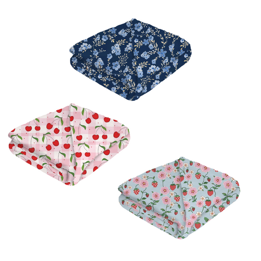 Single Layer Blanket - Spring Blooms