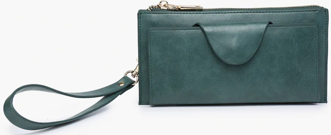 Kyla RFID Wallet with Wrist Strap