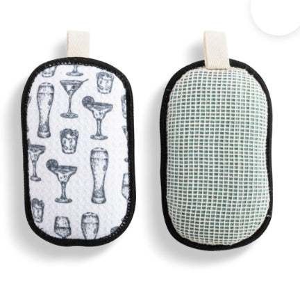 Absorbent Reversible Sponges Set