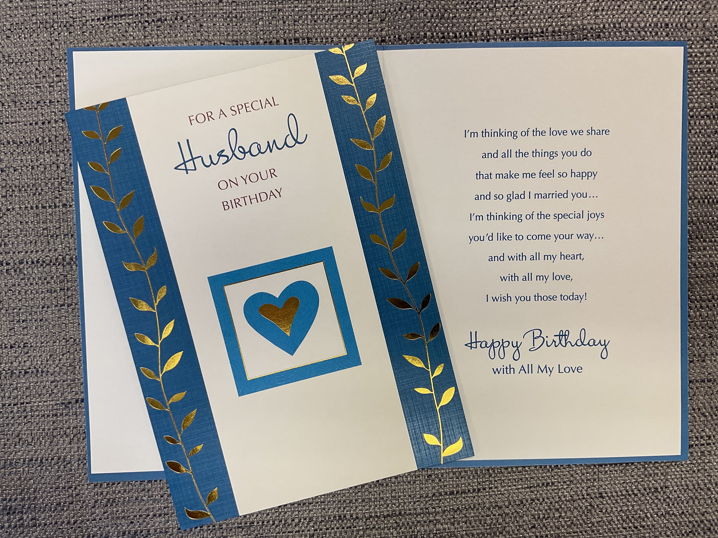 Husband Birthday Card