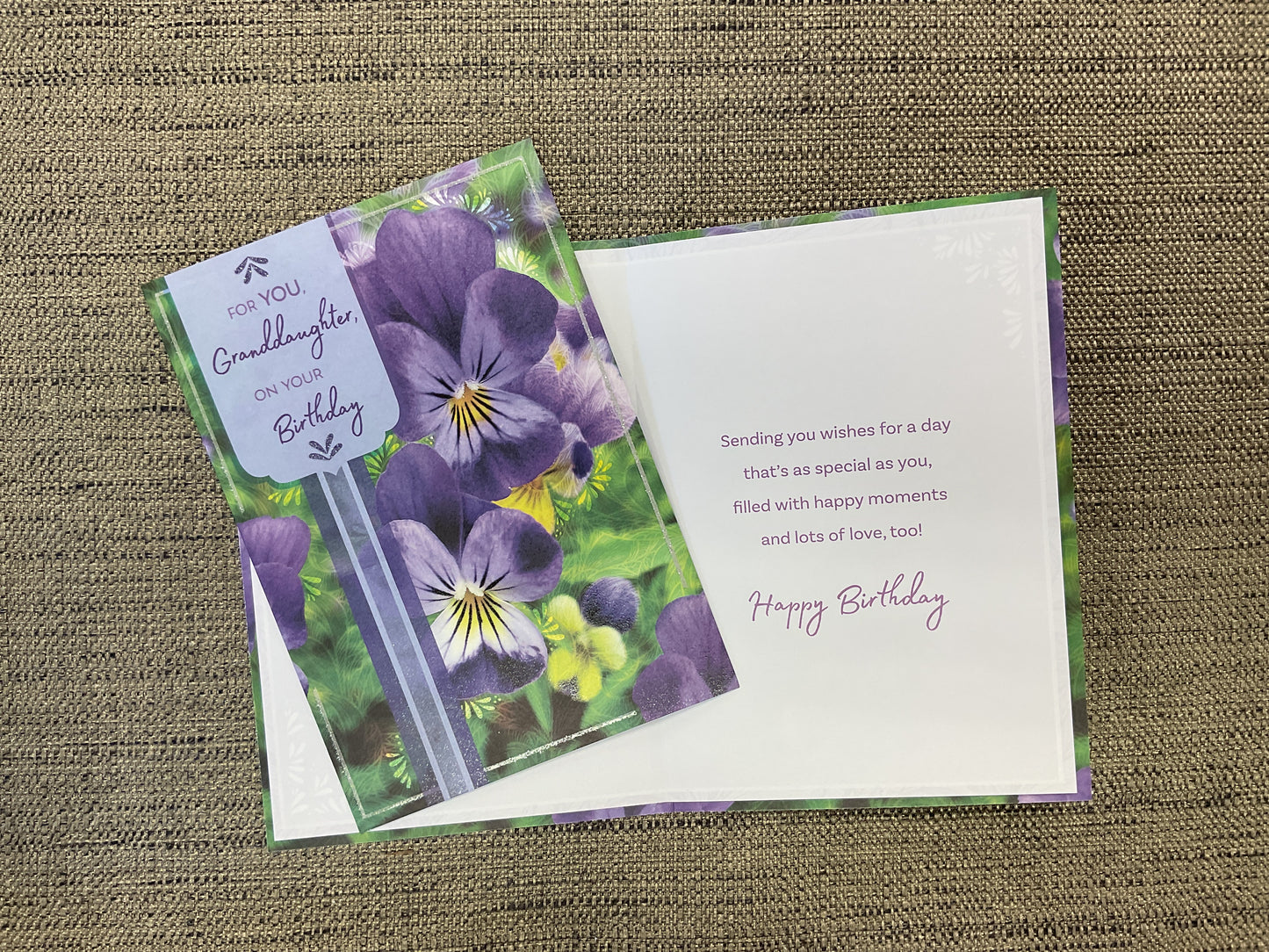 Granddaughter Birthday Card