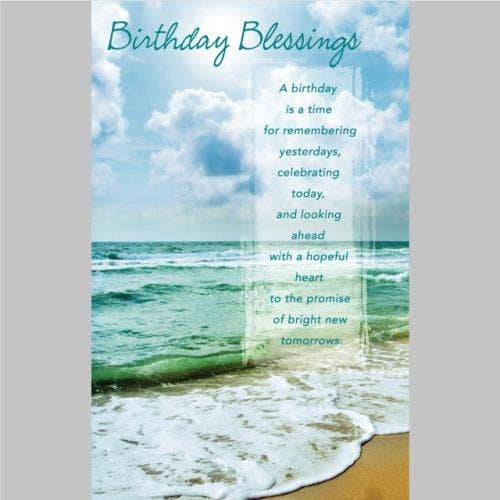 Religious Birthday Card